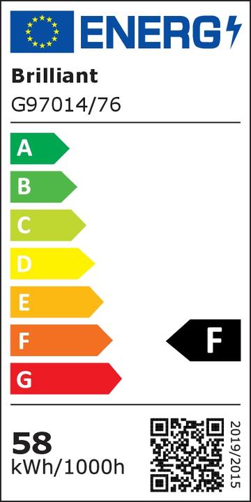 Energie-Label Brilliant Slimline (4800 lm)