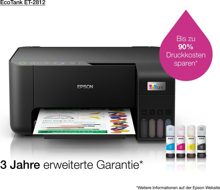 Produktbild Epson ET-2812 EcoTank (Tintentank, Farbe)