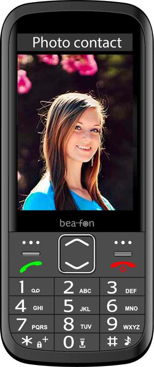 Produktbild Bea-Fon SL260 LTE - Silber/Schwarz (3.50", 3 Mpx, 2G)