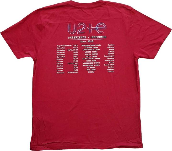 Produktbild Universal Textiles I+E 2018 Tour Dates TShirt (XXL)