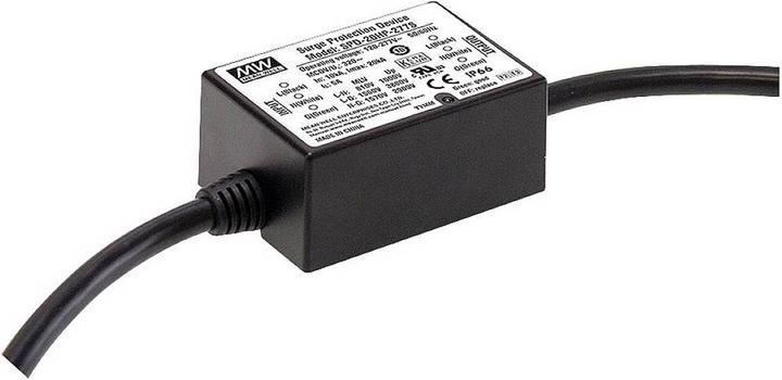 Actual product image MeanWell Overvoltage protection device Overvoltage protection for: Luminaires 20 kA 1 pc.