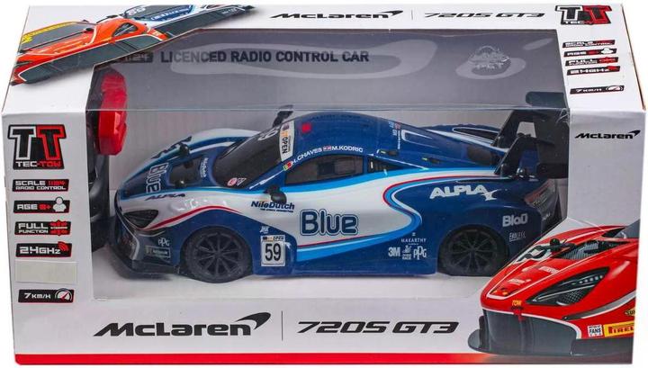 Produktbild Tec-Toy Auto McLaren 720S GT3 Blau, 1:24