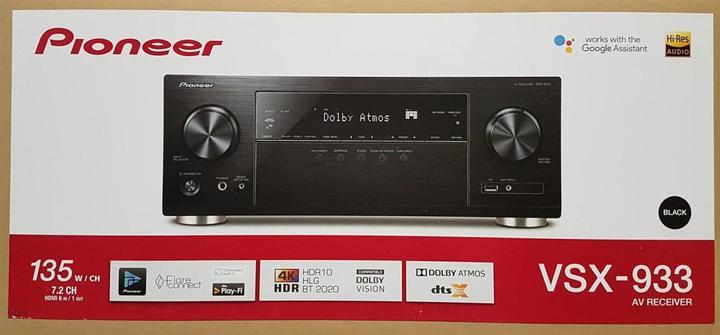 Image du produit Pioneer Vsx-933 (7.2 canaux, AM, FM)