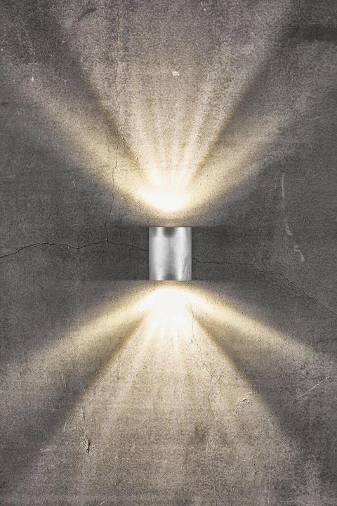 Productafbeelding Nordlux LED buitenwandlamp Canto 2 (500 lm, IP44)