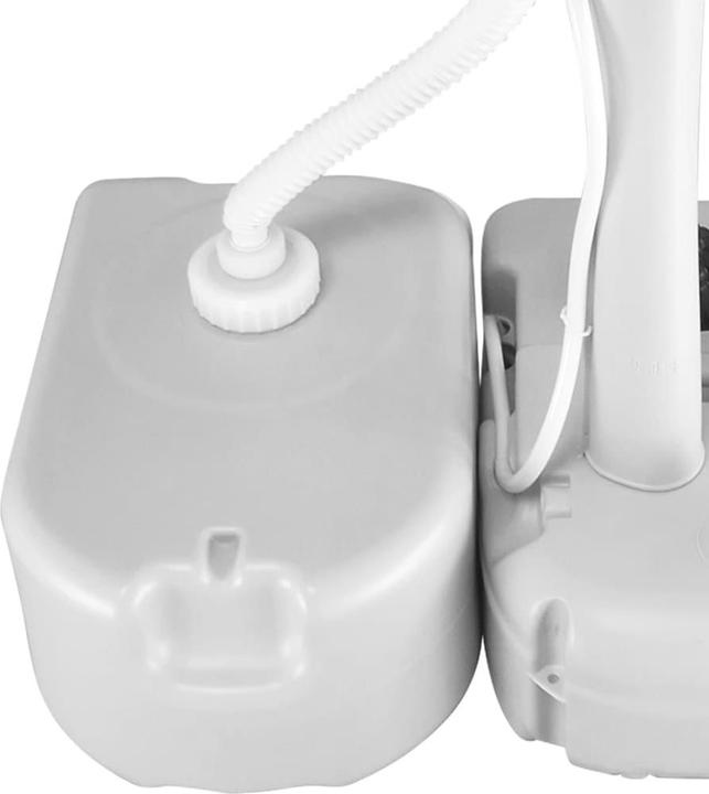 Immagine prodotto VidaXL Serbatoio d'acqua portatile con adattatore 24 L Grigio