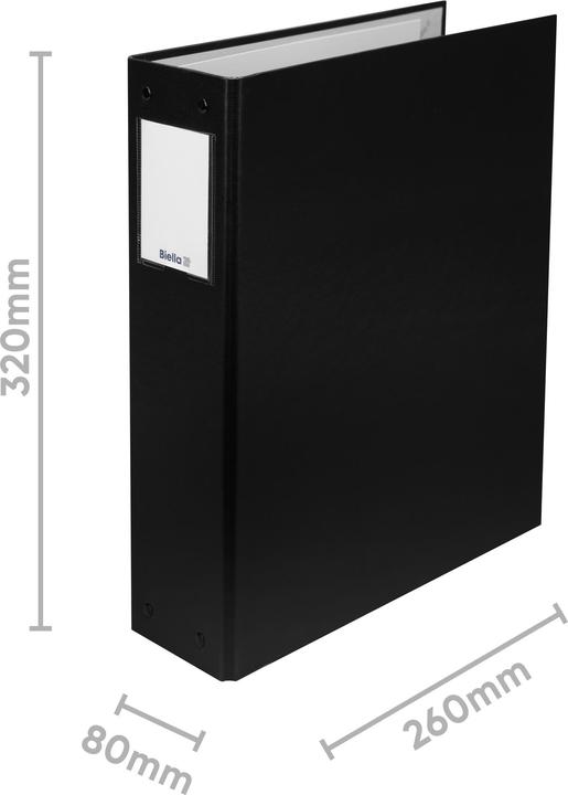Actual product image Biella Ring binder Tixor (A4, 80 mm, 1 Piece)