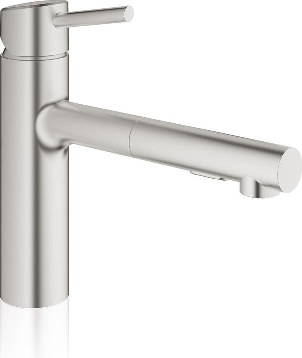 Produktbild Grohe Küchenarmatur mit Handbrause Concetto supersteel matt 30273