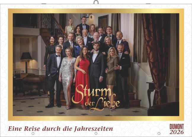 Actual product image Sturm der Liebe 2026 - Broschürenkalender - Wandkalender - mit Jahresplaner - Format 42 x 29 cm (42 x 29 cm, Hardcover, German)