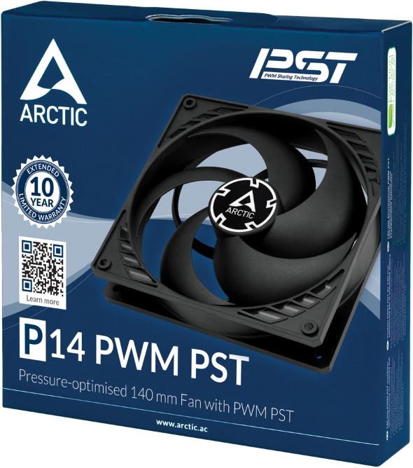 Produktbild Arctic P14 PWM PST (140 mm, 5 x)