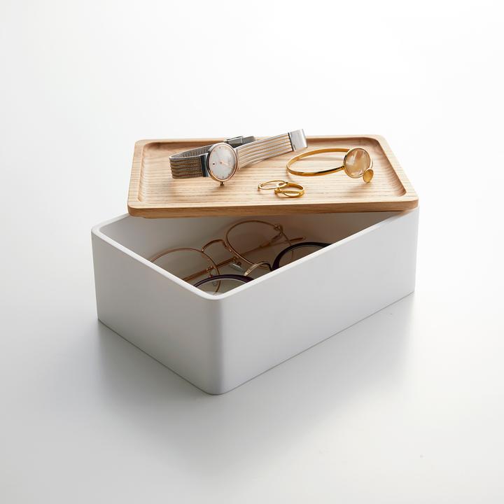 Actual product image Yamazaki Schmuck-Aufbewahrungsbox RIN