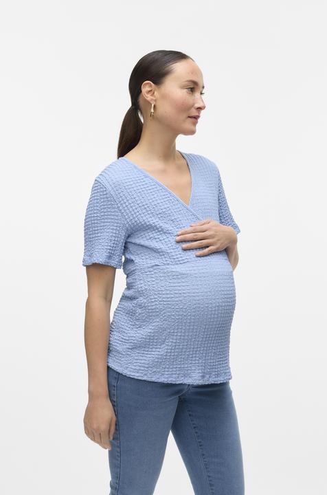 Image du produit Mamalicious Normal geschnitten V-Ausschnitt Top Bluse (XXL)