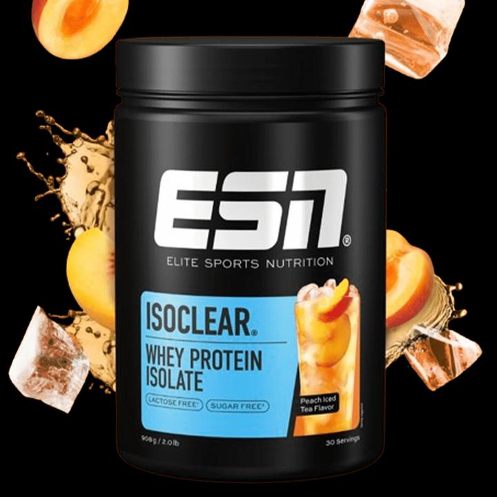 Produktbild ESN Isoclear Whey Isolate (Pfirsich, 1 Stk., 908 g)