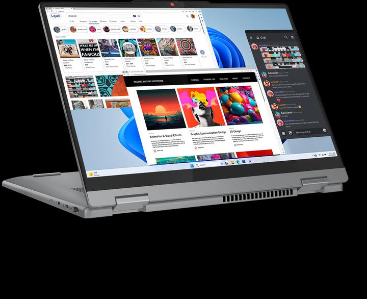 Actual product image Lenovo IdeaPad 5 2-in-1 14AHP9 (14", AMD Ryzen 7 8845HS, 16 GB, 512 GB, DE)