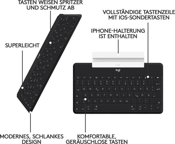 Actual product image Logitech Keys-To-Go (CH, Wireless)
