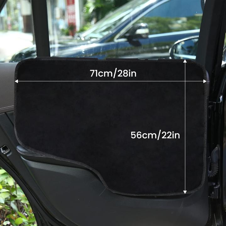 Actual product image Pettom Car door cover (Dog, Washable)