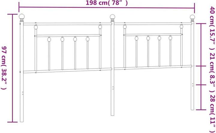 Actual product image VidaXL Paola (198 x 3 x 97 cm)