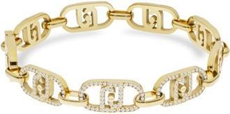 Produktbild Liu Jo - Stylish gold-plated bracelet with crystals Fashion LJ2625