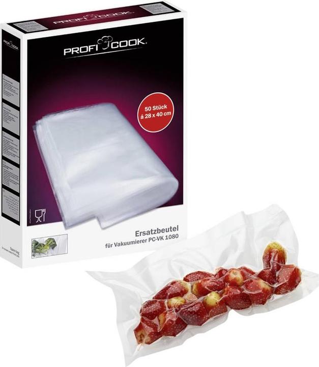 Image du produit Proficook Sachet sous vide grand 28x40cm 50 pièces (50 x)