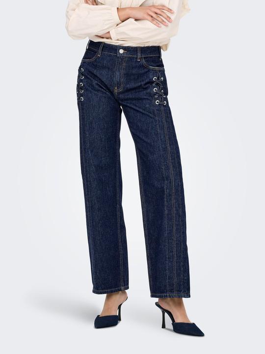 Produktbild Only ONLCOBAIN Mittlere Taille Weiter Beinschnitt Jeans Jeans mit weitem Bein (W25/L30)