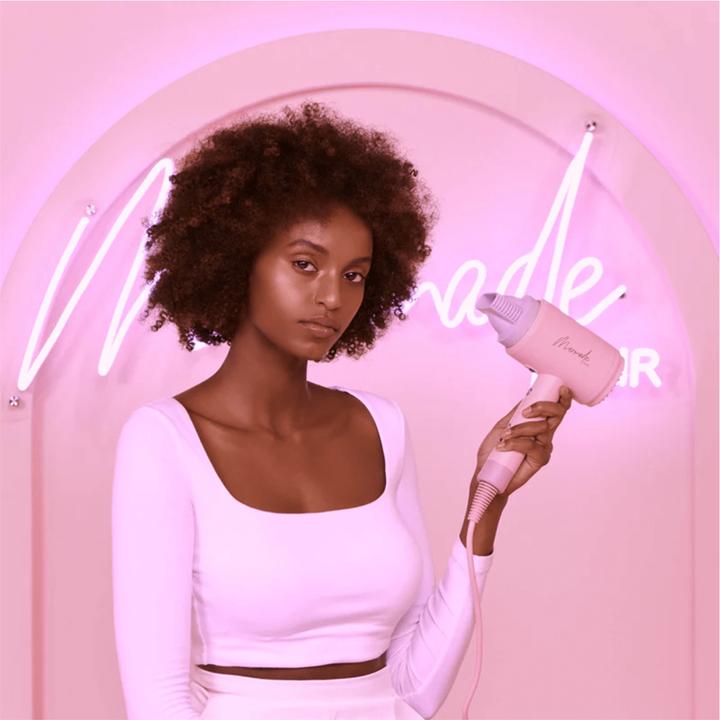 Actual product image Mermade Hair Dryer - pink