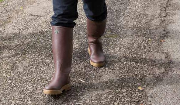 Produktbild Le Chameau Saint-Hubert Herrenstiefel mit Lederfutter (45)
