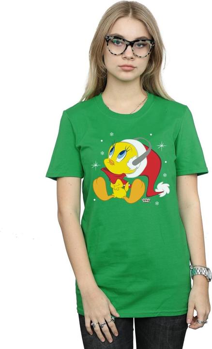 Produktbild Looney Tunes Christmas Tweety TShirt (L)