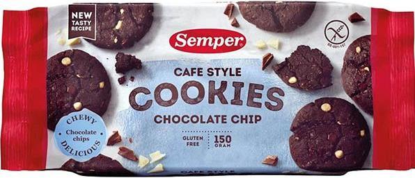 Produktbild Semper Triple Choco Cookies glutenfrei (150 Stk., 150 g)