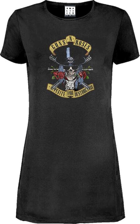 Produktbild Amplified Top Hat Skull TShirtKleid (XXL)