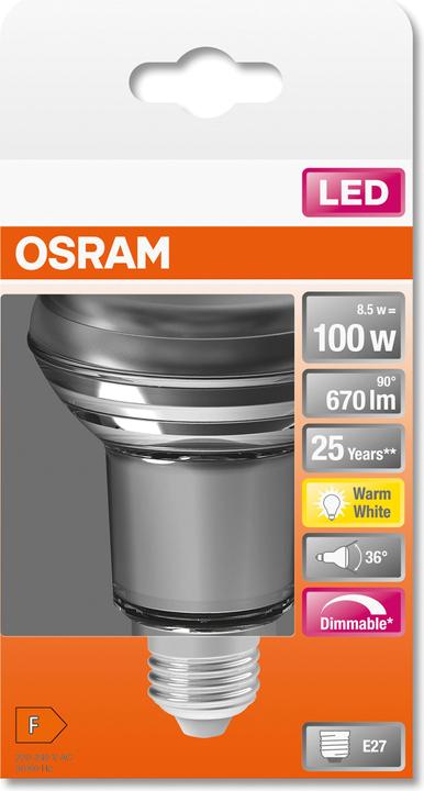 Immagine prodotto Osram Superstar R80 (E27, 9.60 W, 670 lm, 1 x, G)