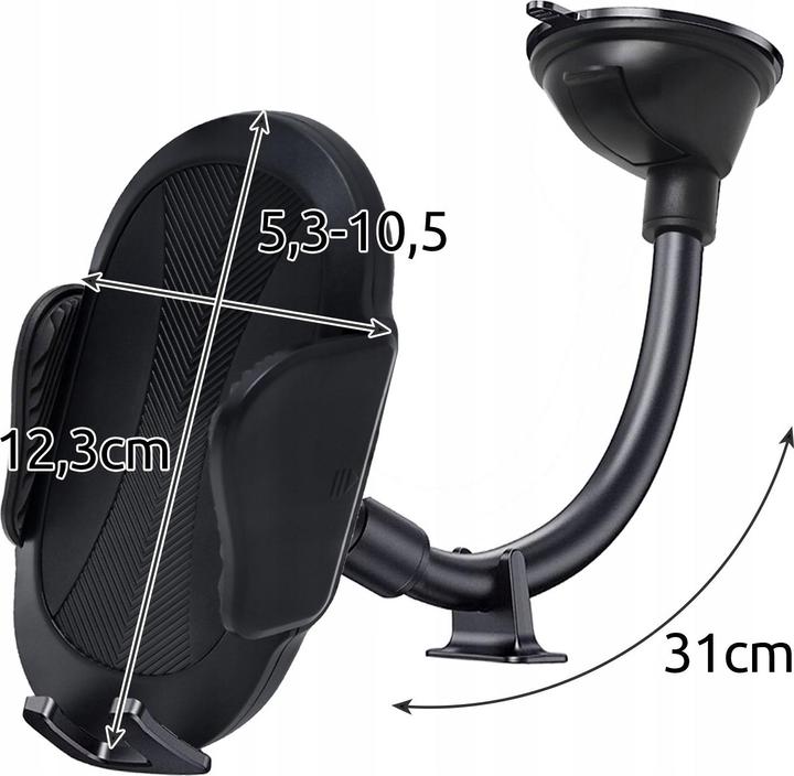 Actual product image Xtrobb Car phone holder - 360° rotatable