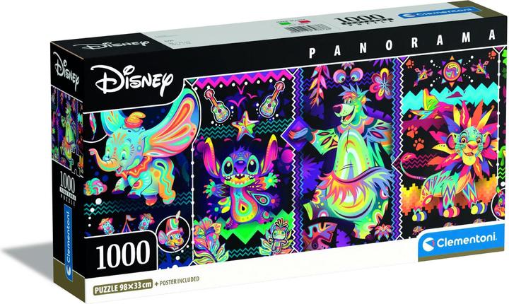 Actual product image Clementoni Pzl 1000 Panorama Joys Compact Box (1000 pieces)