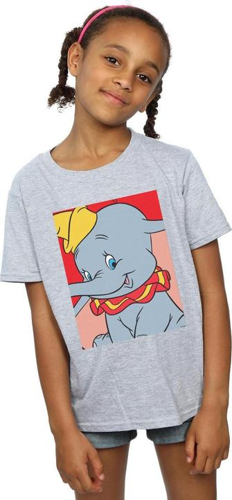 Actual product image Disney Girls Dumbo Portrait Cotton T-Shirt (152, 158)