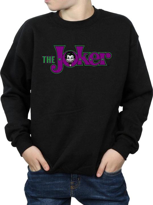 Produktbild The Joker Text Logo Sweatshirt Jungen (140, 146)
