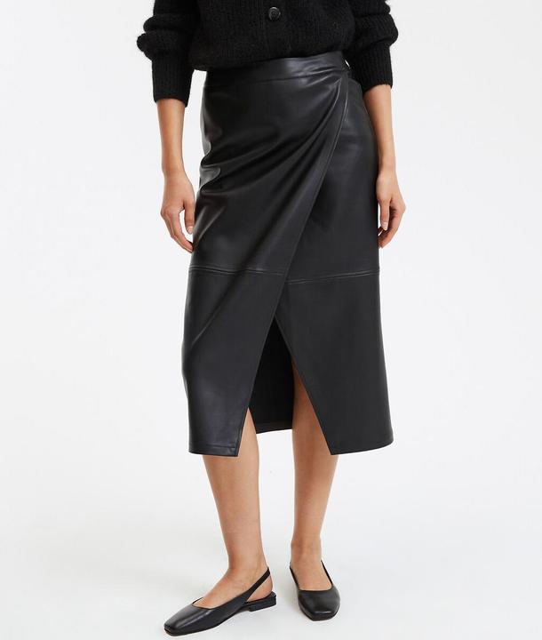 Produktbild La Redoute Collections Gerader Rock aus Lederimitat (42)