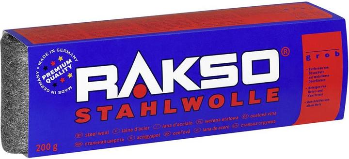 Produktbild Rakso Stahlwolle Nr. 4 à 200g (1 Stk.)