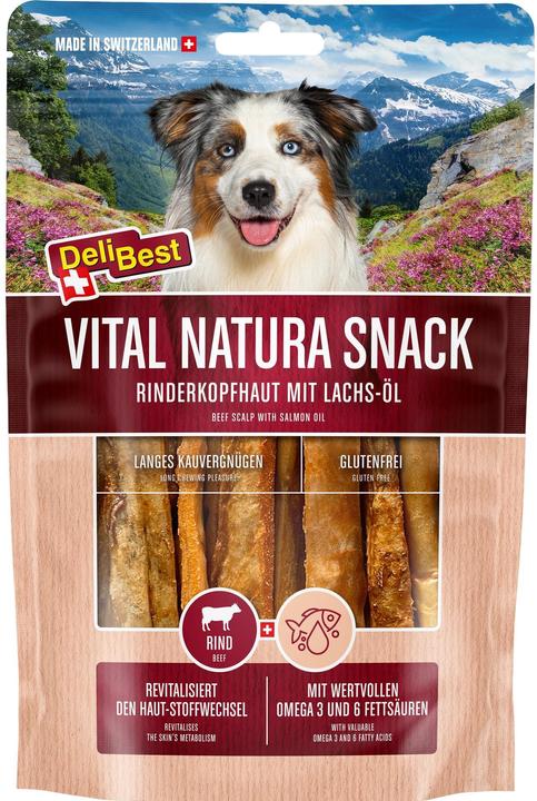 Produktbild DeliBest Vital Natura Snack Wildlachsöl (Adult, 1 Stk., 220 g)