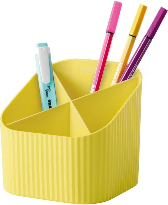 Immagine prodotto Han Portamatite Re-X-LOOP, giallo 4 scomparti, 100% eco-plastica riciclata