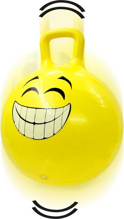 Actual product image Jamara Hop Ball Smile - Funnel Ball - Boy/Girl - 1 year(s) - Yellow - 407 g