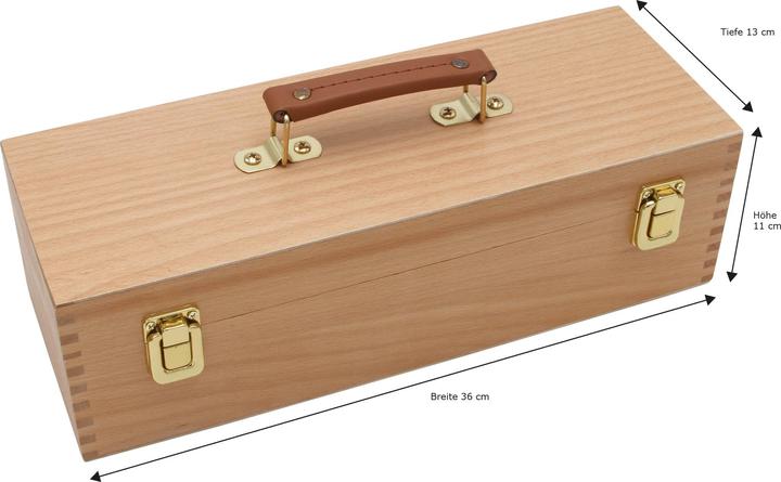 Actual product image Paintersisters Utensils case wood 37 cm