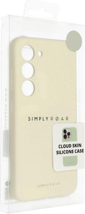 Actual product image Roar Back panel cover case CLOUD SKIN for SAMSUNG A34 5G Light Yellow (Samsung Galaxy A34 5G)