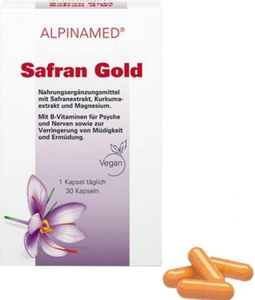 Produktbild Alpinamed Safran (30 Stück, Kapseln, 100 g)