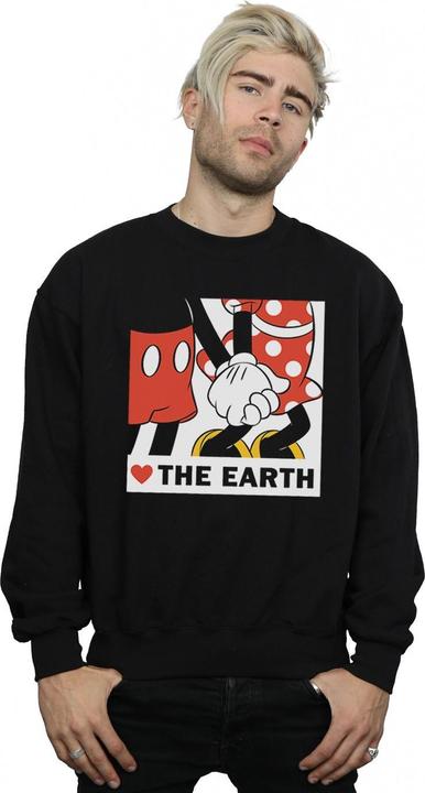 Immagine prodotto Disney Mickey Mouse Heart The Earth Felpa Uomo (XL)