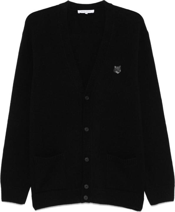 Maison Kitsune Bold Fox Head Patch Regular Cardigan (XL)