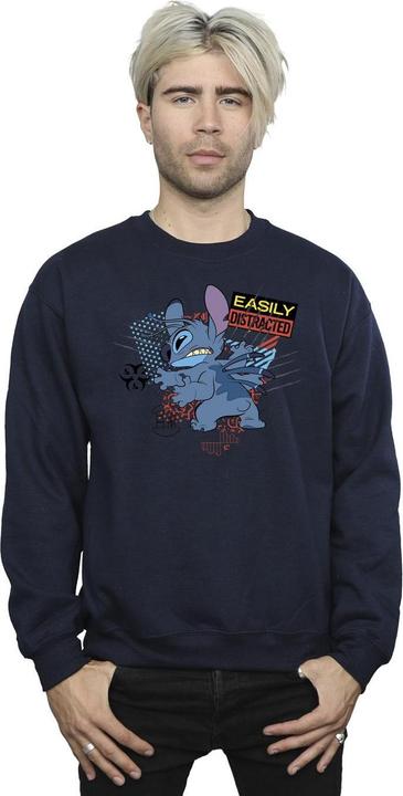 Produktbild Disney Lilo And Stitch Easily Distracted Sweatshirt (L)