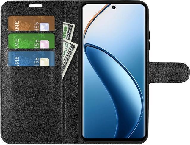 Immagine prodotto MU Classic Serie di copertine per libri in pelle Litchi (Realme 12)