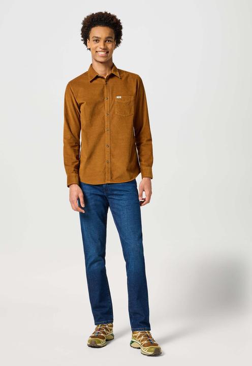 Immagine prodotto Wrangler Camicia a maniche lunghe One Pocket in velluto a coste (S)