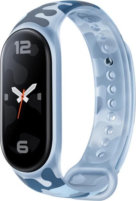 Actual product image Xiaomi Smart Band 7 Strap Khaki Blue (Thermoplastic polyurethane (TPU))