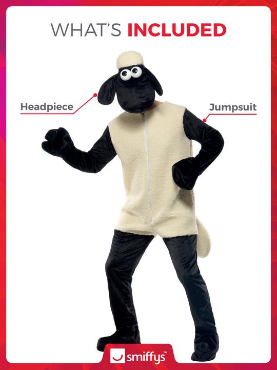 Produktbild Smiffys Shaun Das Schaf (One Size)