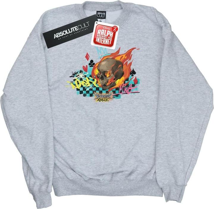 Disney Wreck It Ralph Race Skull Sweatshirt