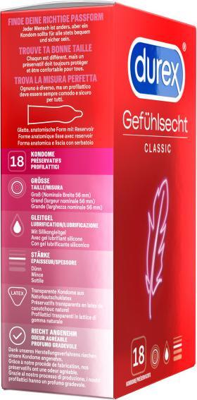 Produktbild Durex Gefühlsecht (18 Stk.)
